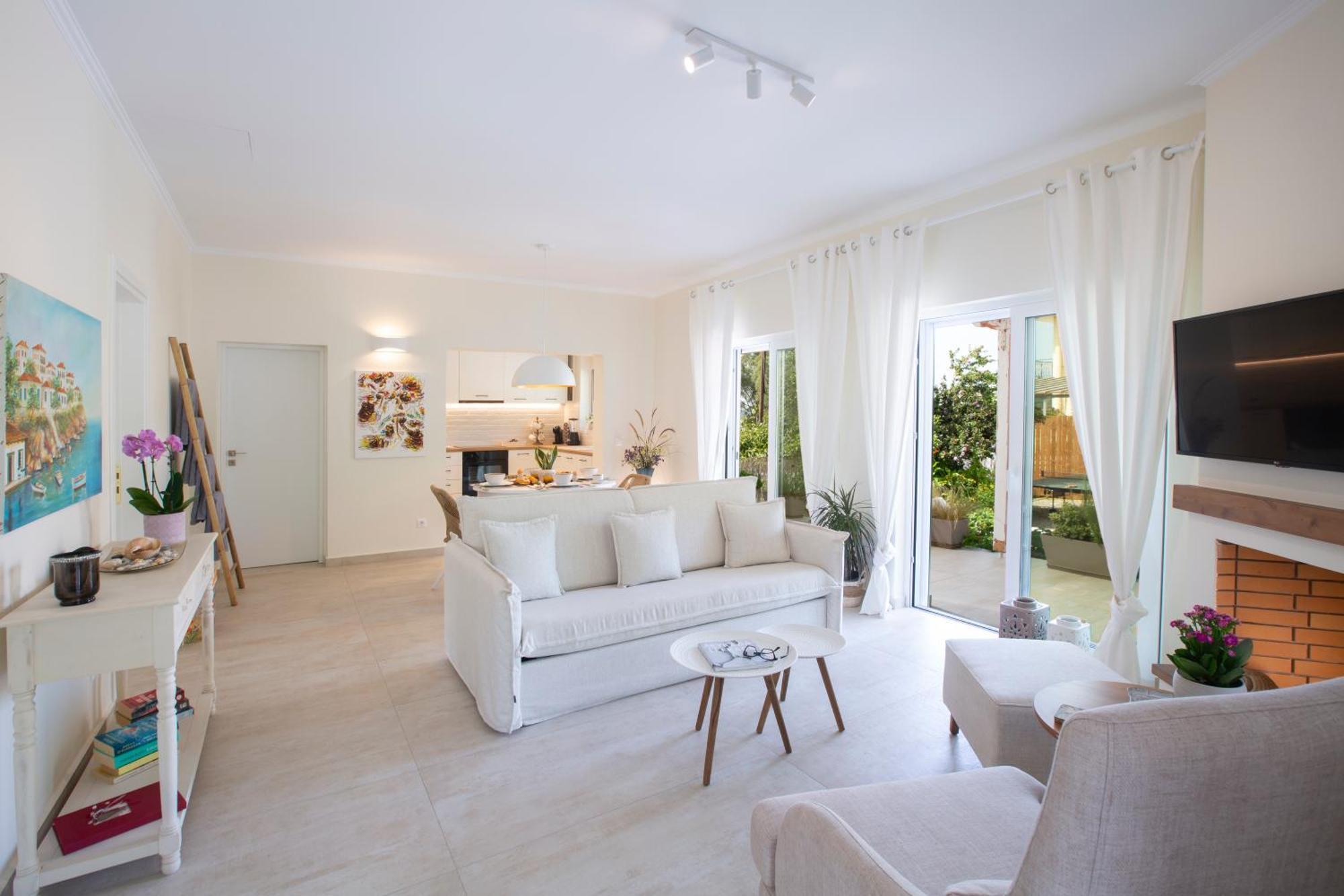 Villa Kallisti - Private Villa With Hot Tub, Large Garden, Close To The Beach Agia Varvara  Exterior photo